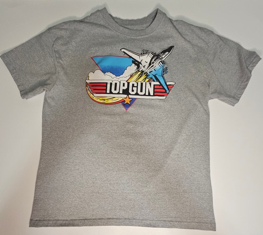 Top Gun Fighter Jet Graphic Tee Fighter Jet Military Movie T-Shirt